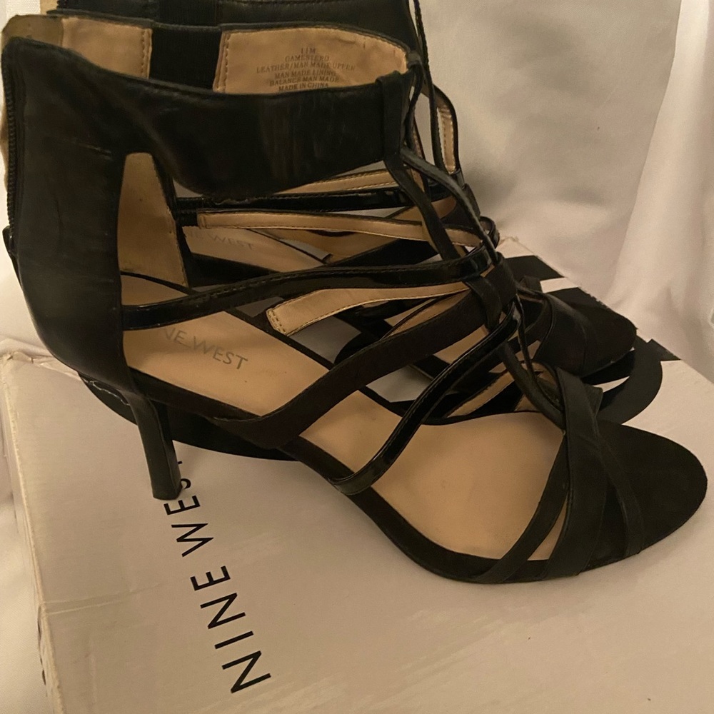 Women’s Nine West open toe heels